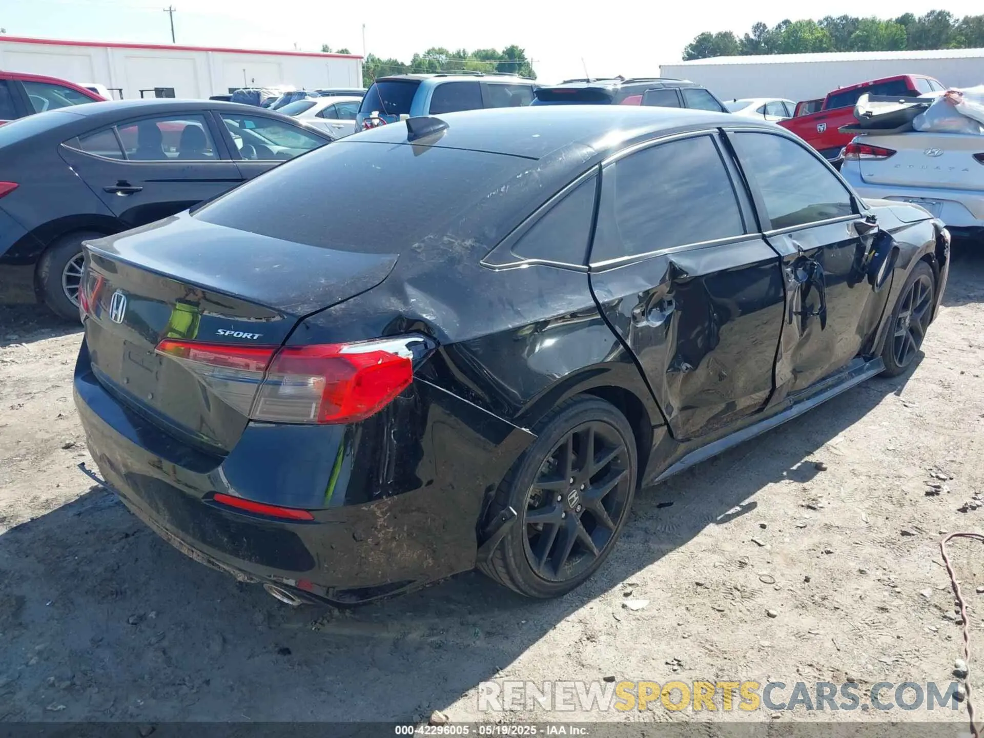 4 Photograph of a damaged car 2HGFE2F58NH575820 HONDA CIVIC 2022