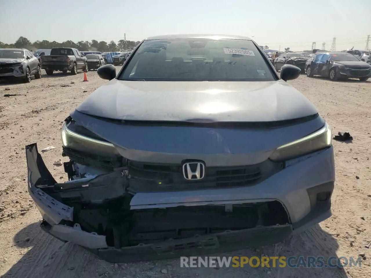 5 Photograph of a damaged car 2HGFE2F58NH578894 HONDA CIVIC 2022