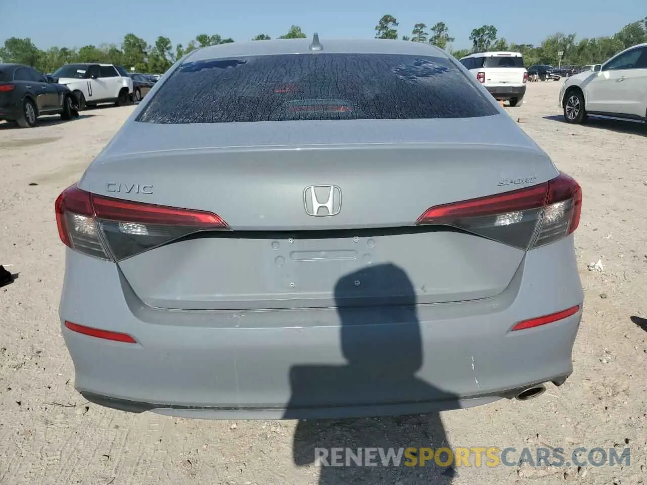 6 Photograph of a damaged car 2HGFE2F58NH578894 HONDA CIVIC 2022