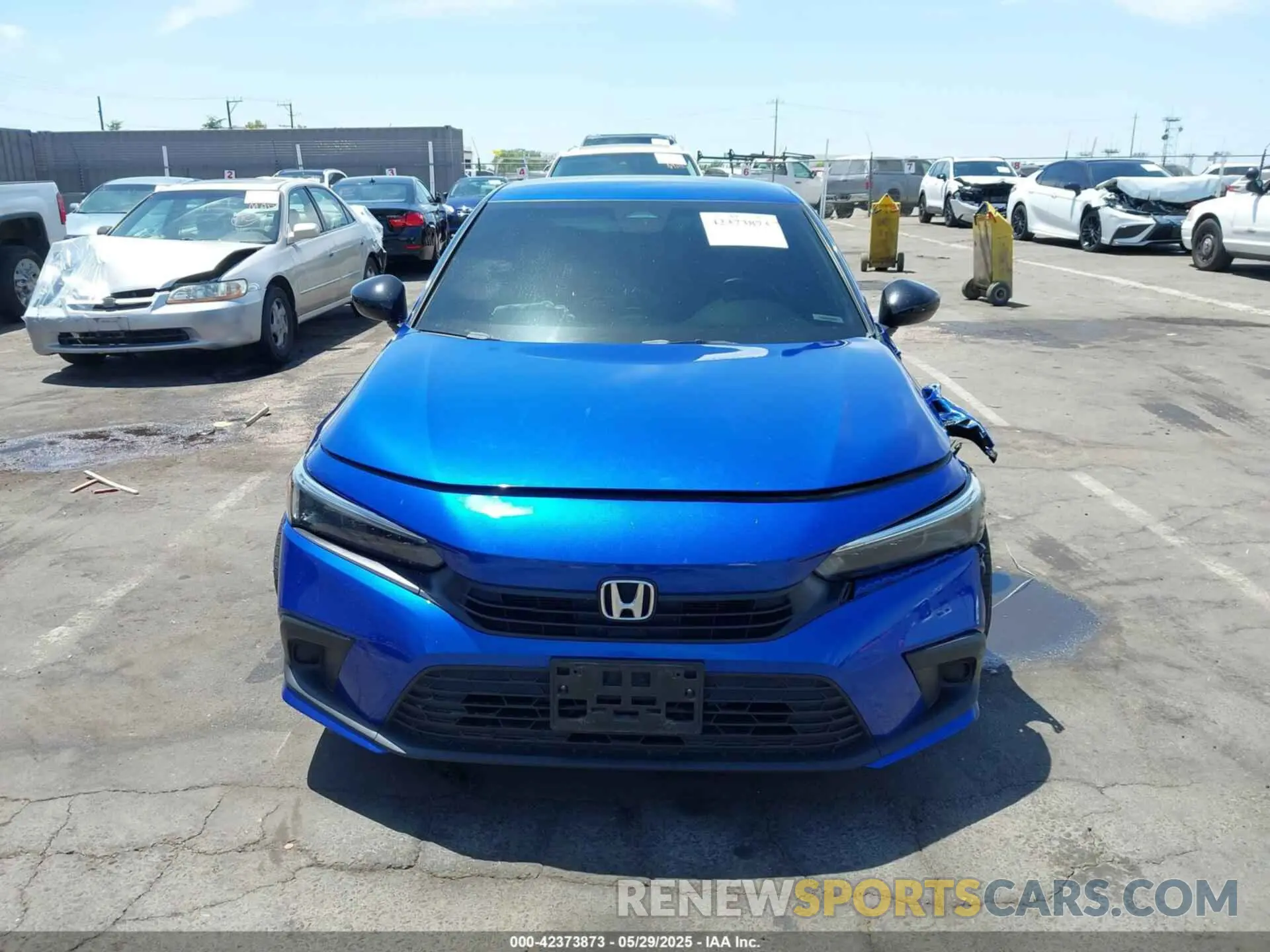 13 Photograph of a damaged car 2HGFE2F58NH581035 HONDA CIVIC 2022