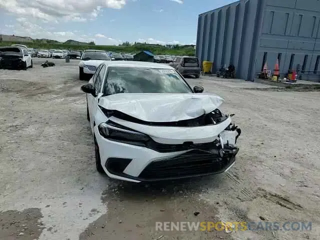 13 Photograph of a damaged car 2HGFE2F58NH591404 HONDA CIVIC 2022
