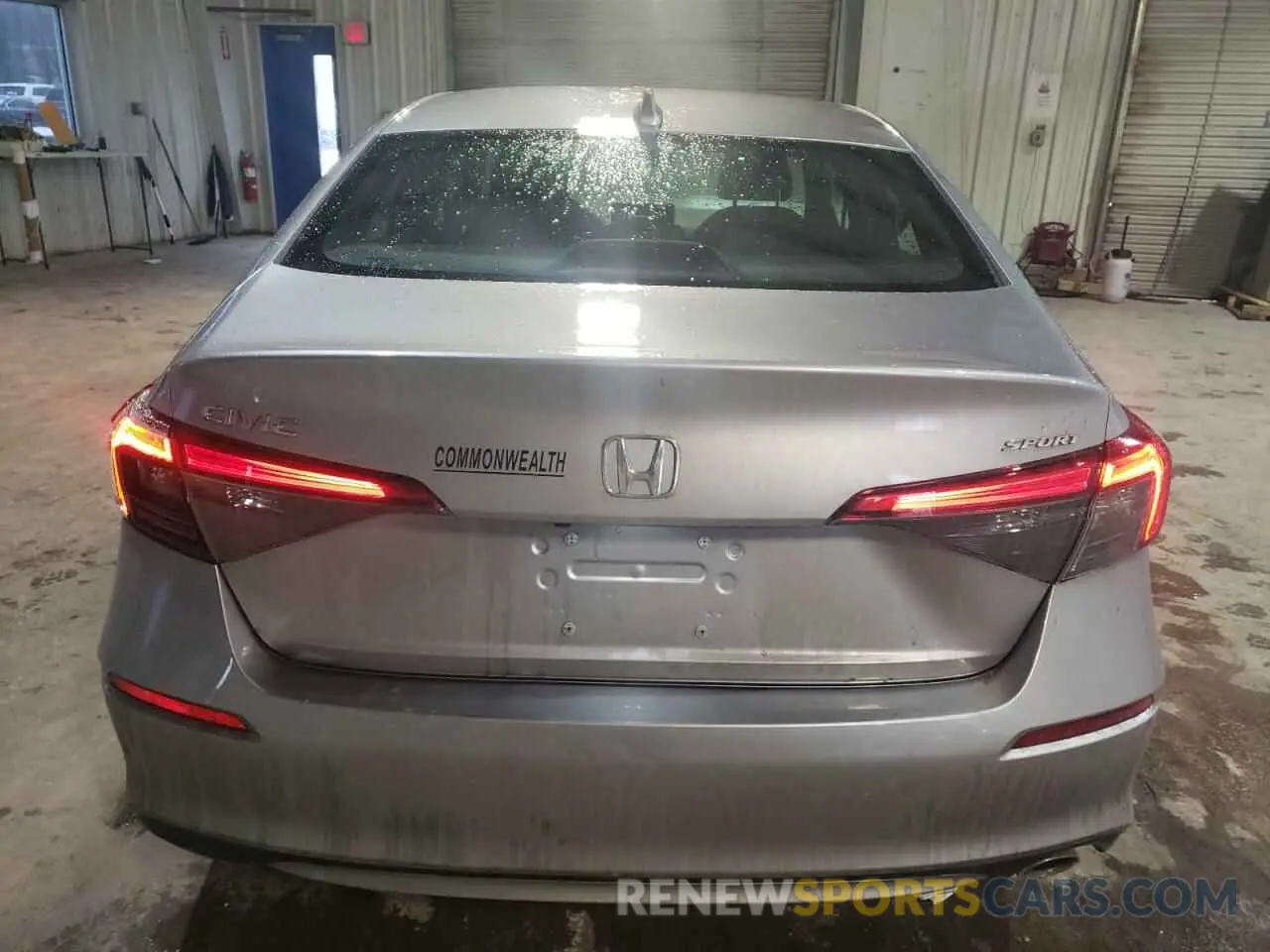 6 Photograph of a damaged car 2HGFE2F58NH594447 HONDA CIVIC 2022