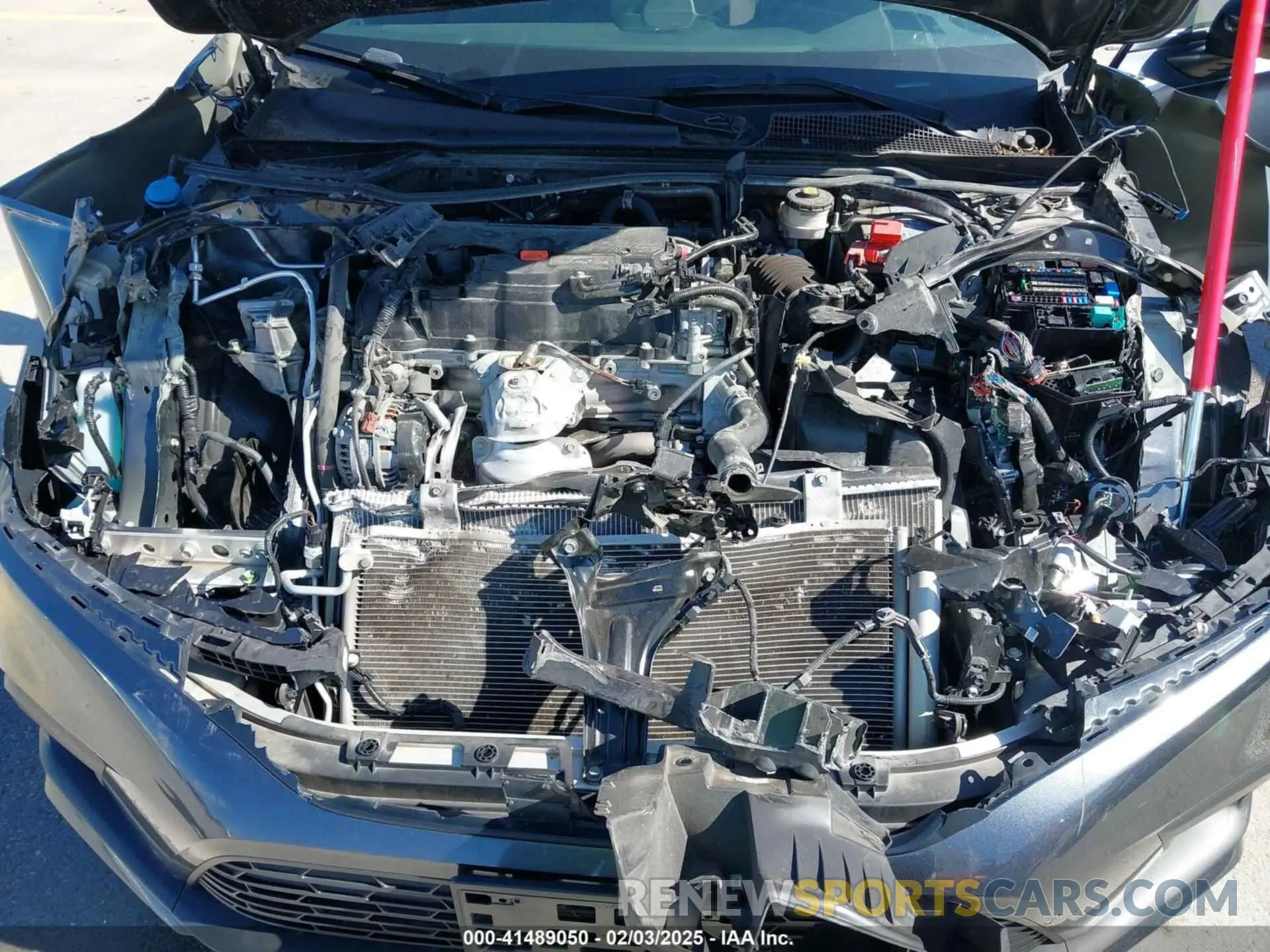 10 Photograph of a damaged car 2HGFE2F58NH597686 HONDA CIVIC 2022