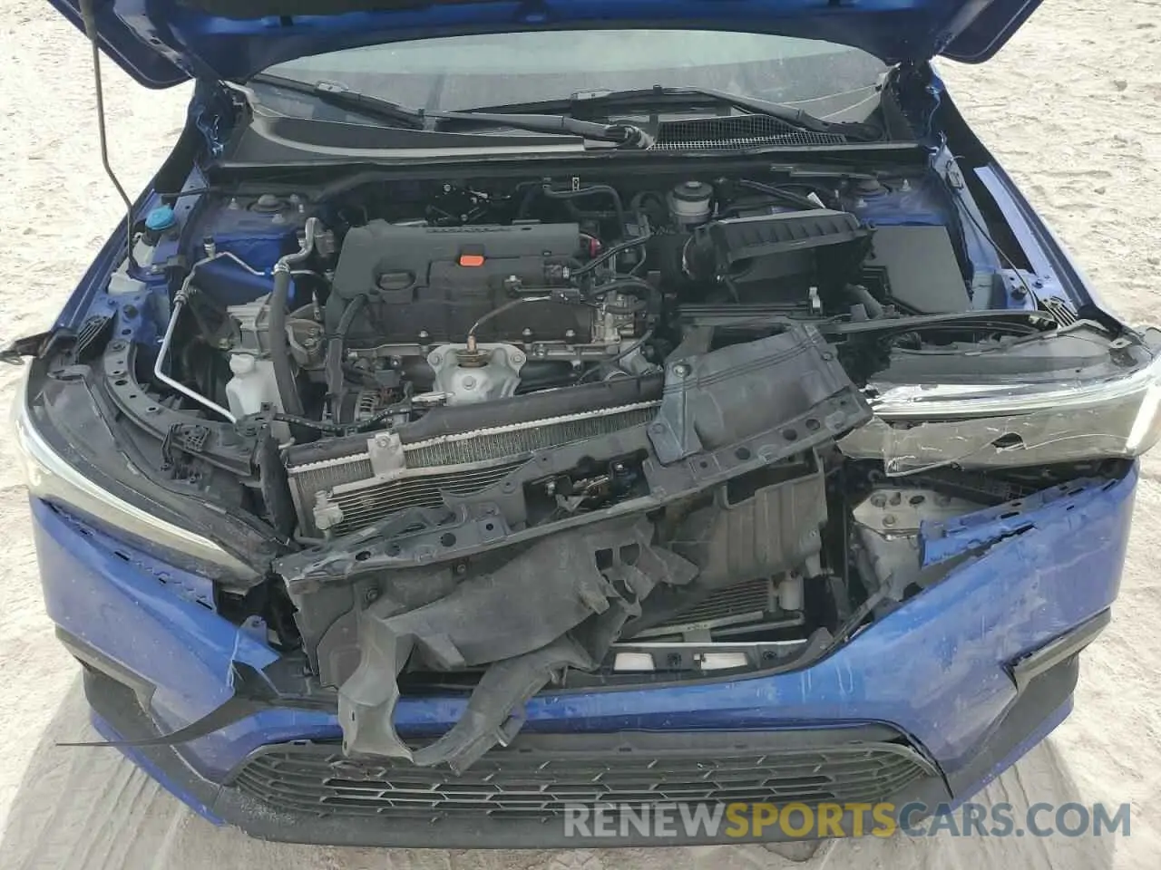 11 Photograph of a damaged car 2HGFE2F58NH600019 HONDA CIVIC 2022