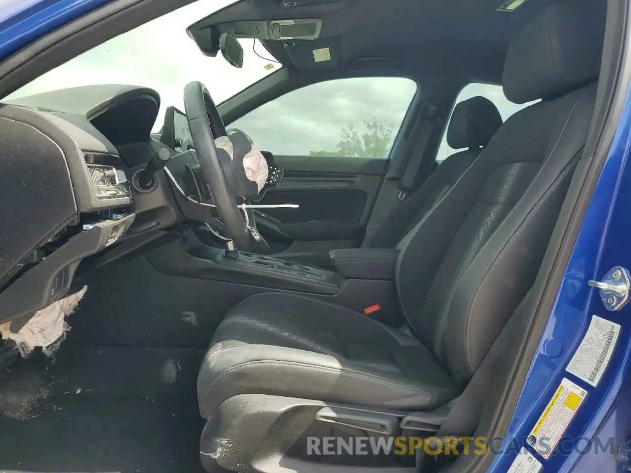 7 Photograph of a damaged car 2HGFE2F58NH600019 HONDA CIVIC 2022