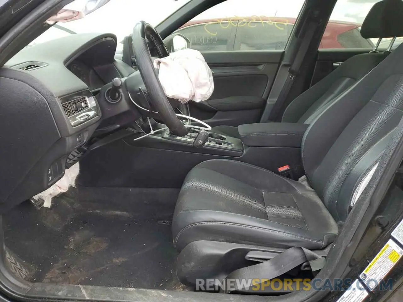 7 Photograph of a damaged car 2HGFE2F58NH600358 HONDA CIVIC 2022