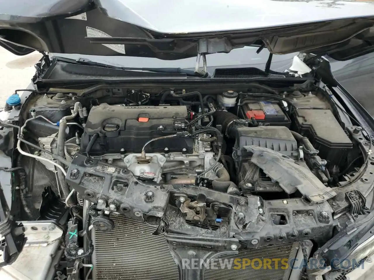 11 Photograph of a damaged car 2HGFE2F58NH603826 HONDA CIVIC 2022