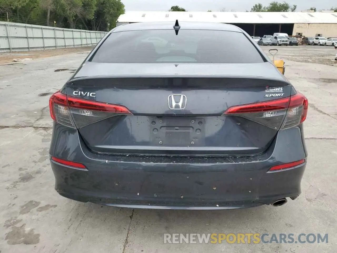6 Photograph of a damaged car 2HGFE2F58NH603826 HONDA CIVIC 2022