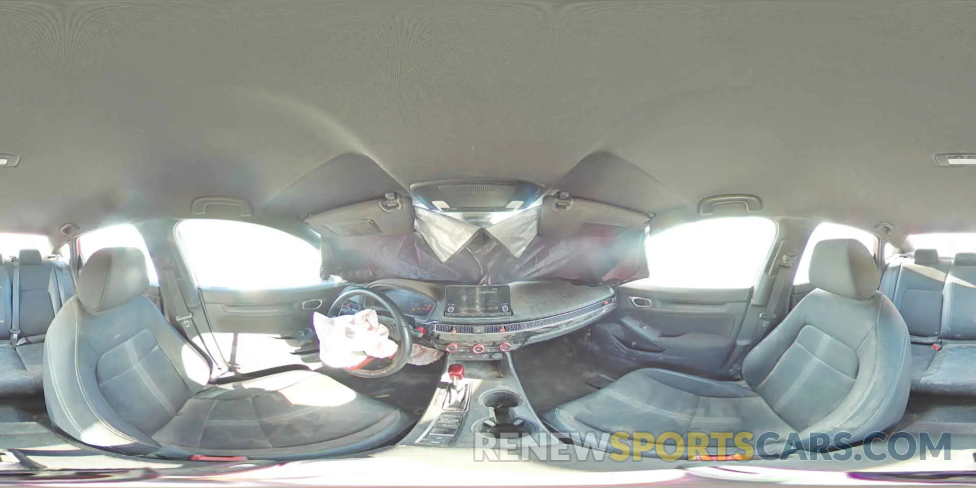 12 Photograph of a damaged car 2HGFE2F58NH605317 HONDA CIVIC 2022