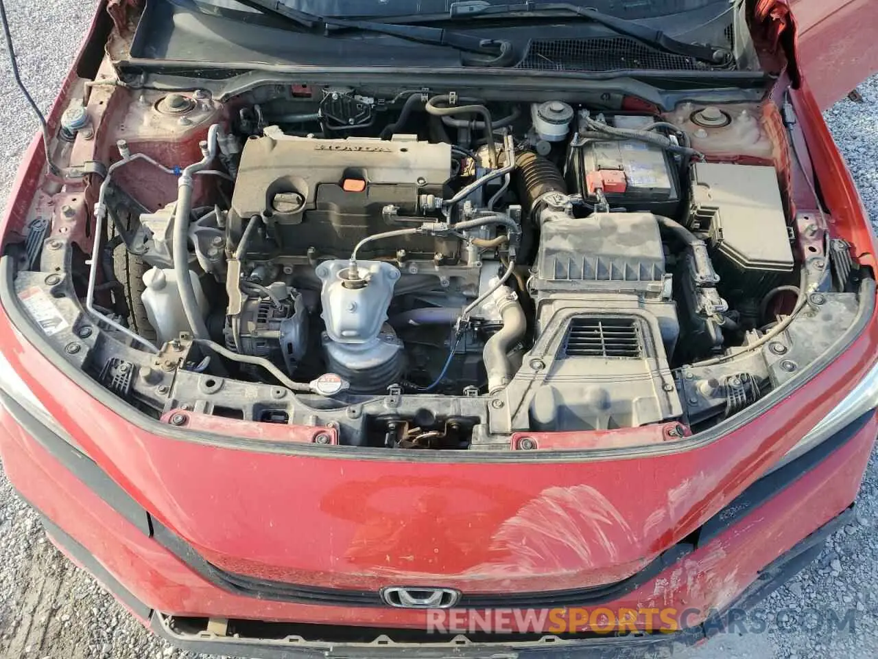 13 Photograph of a damaged car 2HGFE2F58NH605317 HONDA CIVIC 2022