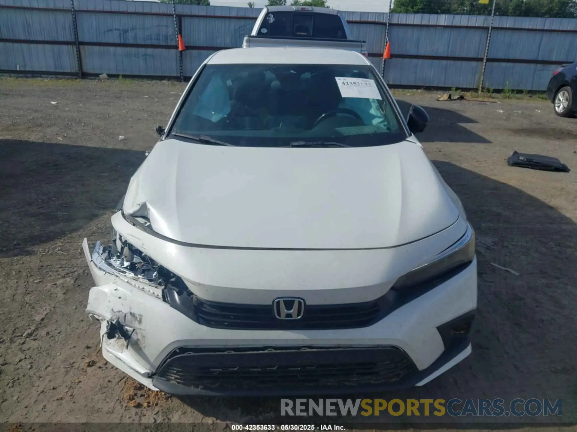 6 Photograph of a damaged car 2HGFE2F58NH610243 HONDA CIVIC 2022