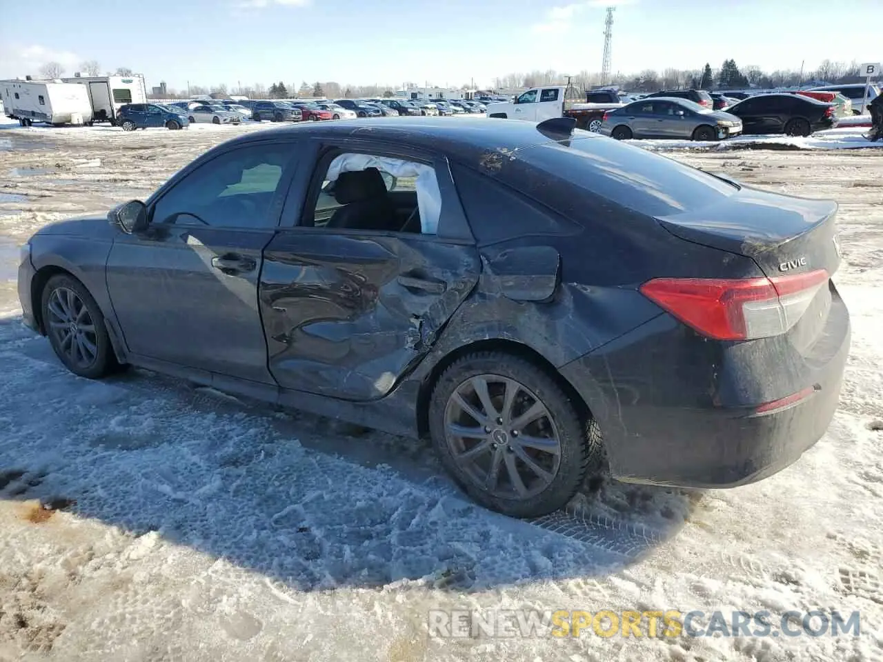 2 Photograph of a damaged car 2HGFE2F59NH116358 HONDA CIVIC 2022
