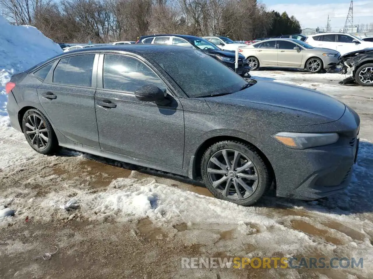4 Photograph of a damaged car 2HGFE2F59NH116358 HONDA CIVIC 2022