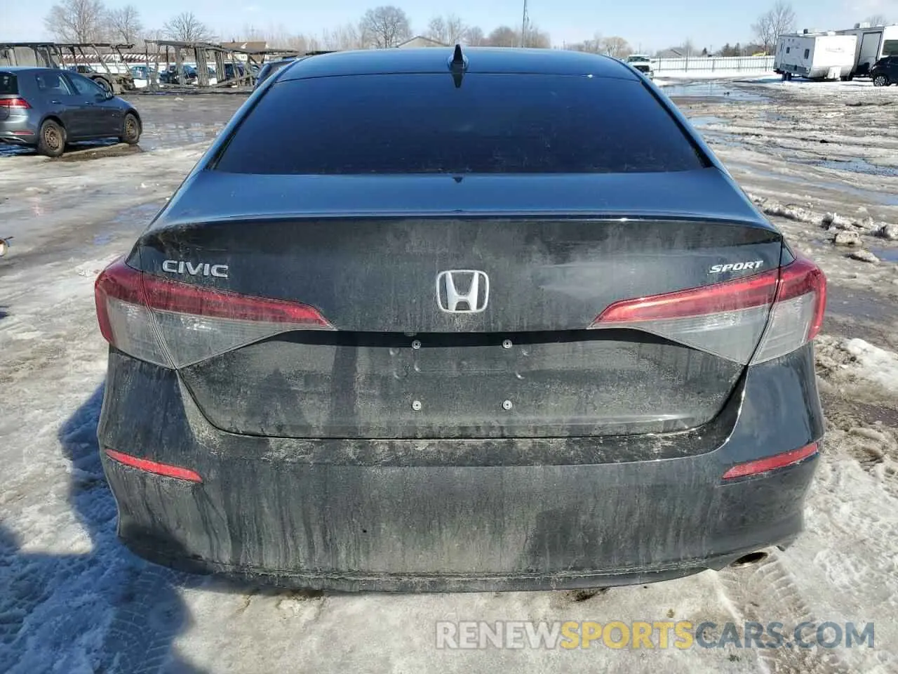 6 Photograph of a damaged car 2HGFE2F59NH116358 HONDA CIVIC 2022