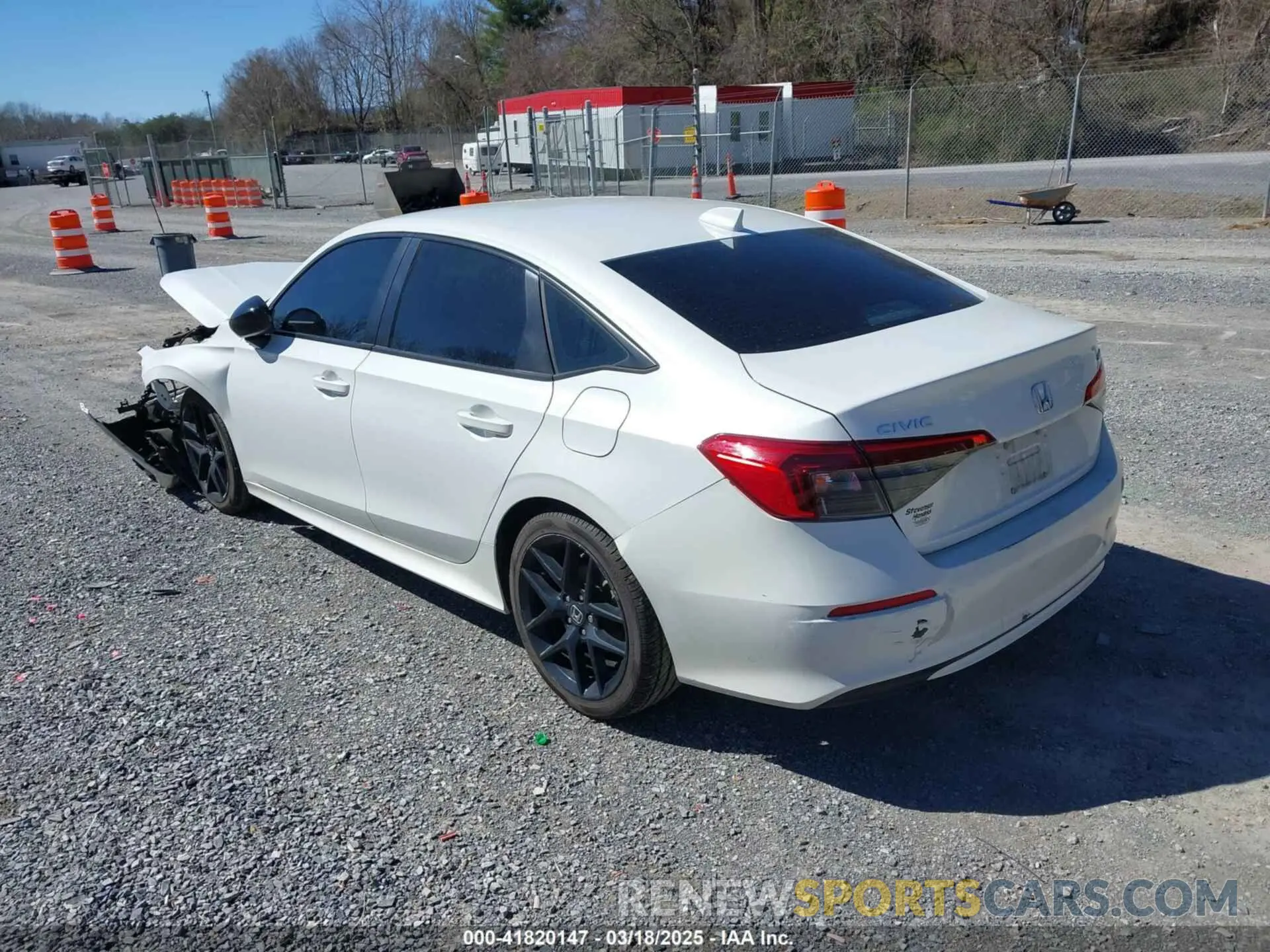 3 Photograph of a damaged car 2HGFE2F59NH502102 HONDA CIVIC 2022