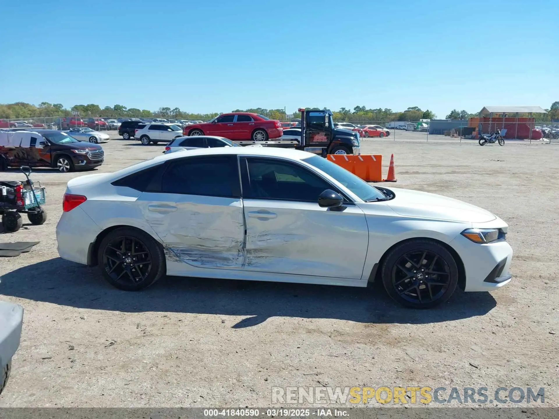 14 Photograph of a damaged car 2HGFE2F59NH502312 HONDA CIVIC 2022