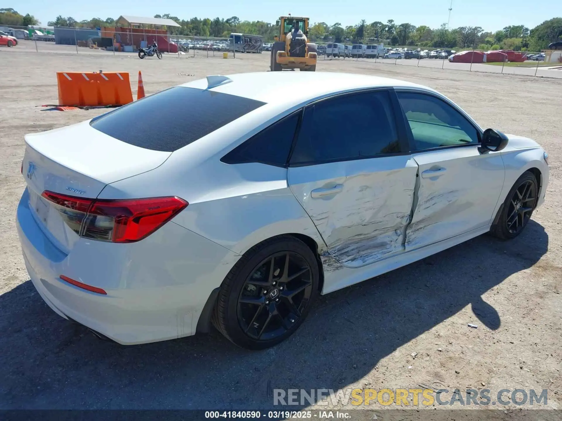 4 Photograph of a damaged car 2HGFE2F59NH502312 HONDA CIVIC 2022