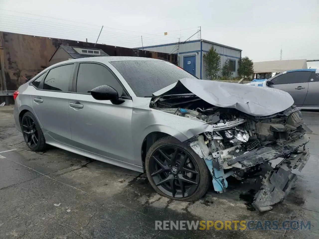 4 Photograph of a damaged car 2HGFE2F59NH505520 HONDA CIVIC 2022