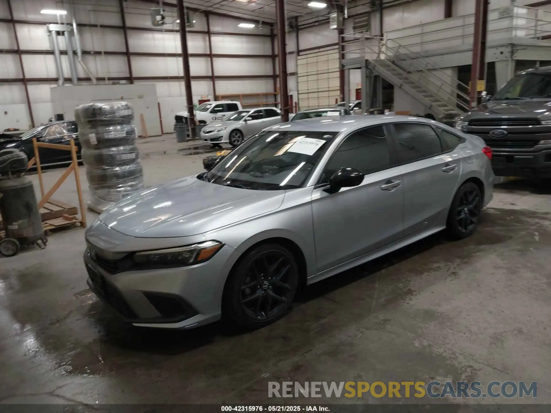 2 Photograph of a damaged car 2HGFE2F59NH512211 HONDA CIVIC 2022