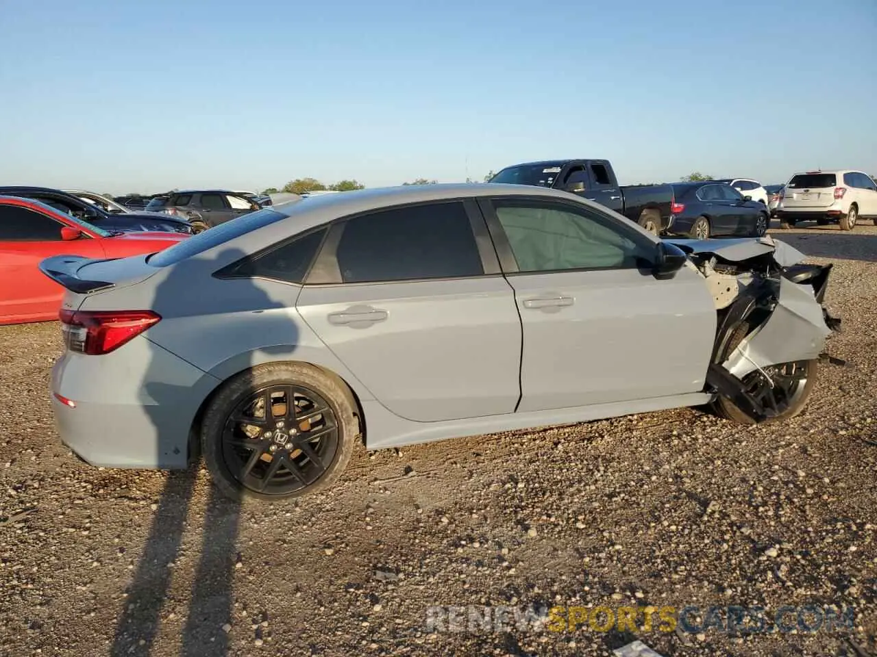 3 Photograph of a damaged car 2HGFE2F59NH514086 HONDA CIVIC 2022