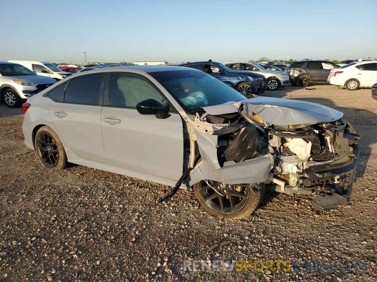 4 Photograph of a damaged car 2HGFE2F59NH514086 HONDA CIVIC 2022