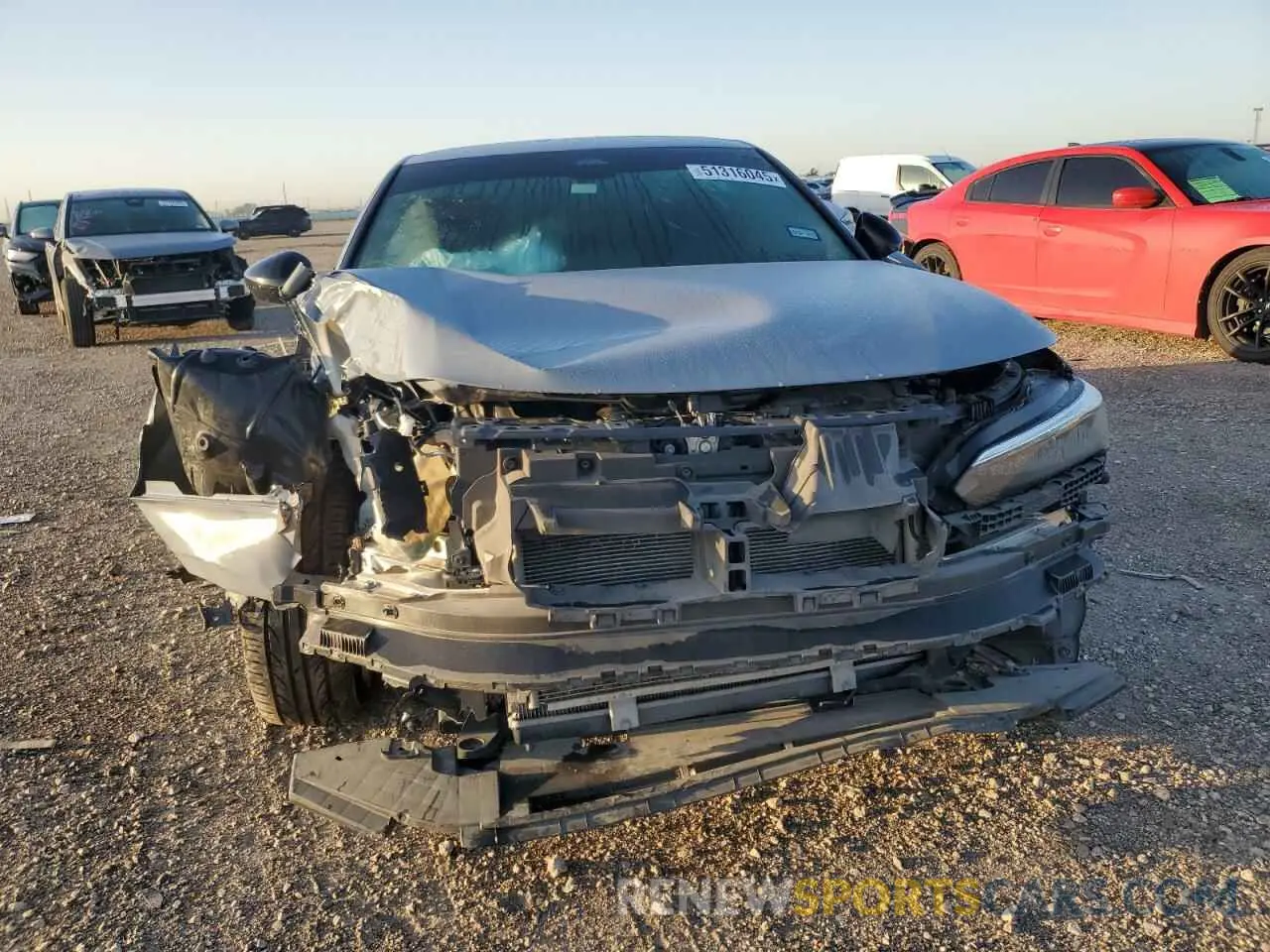 5 Photograph of a damaged car 2HGFE2F59NH514086 HONDA CIVIC 2022
