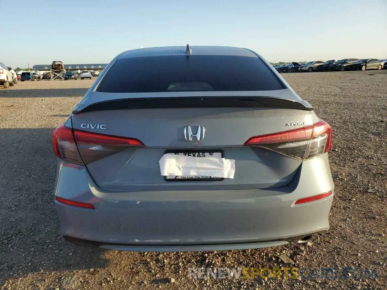 6 Photograph of a damaged car 2HGFE2F59NH514086 HONDA CIVIC 2022