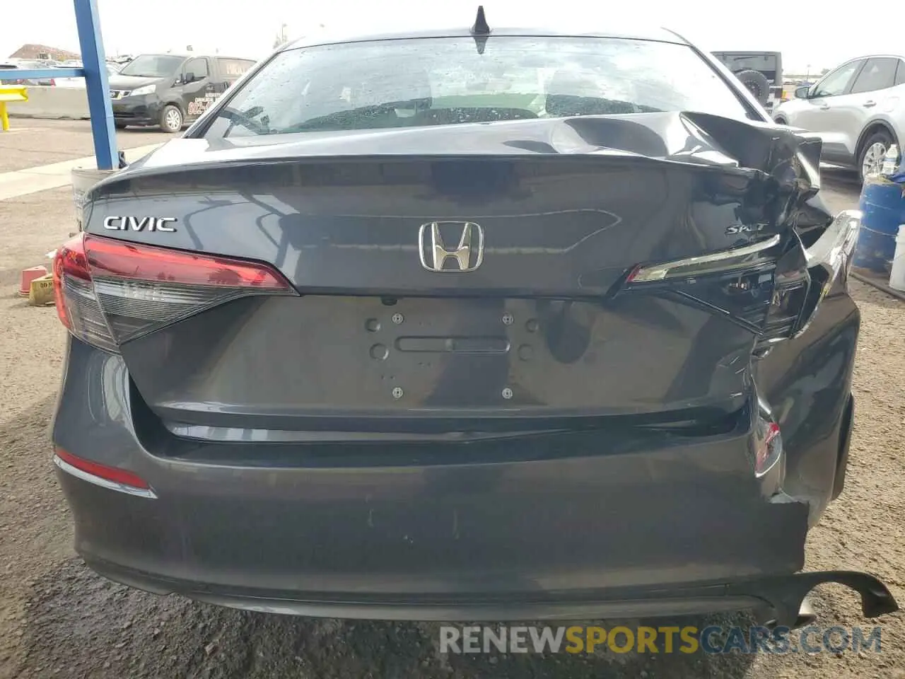 6 Photograph of a damaged car 2HGFE2F59NH519241 HONDA CIVIC 2022