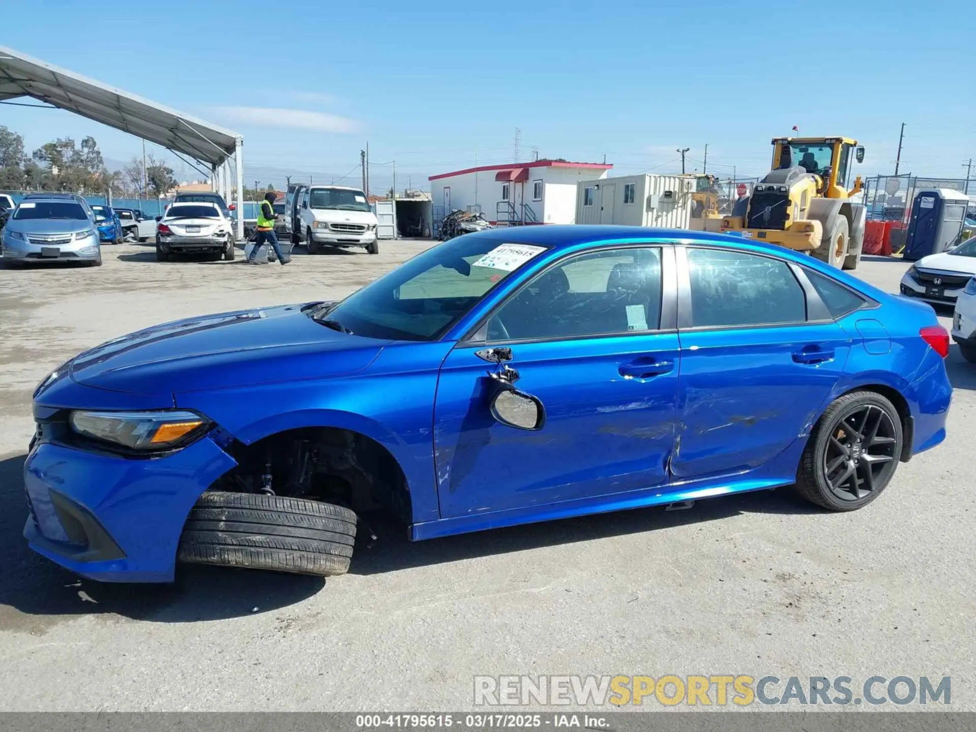 14 Photograph of a damaged car 2HGFE2F59NH544026 HONDA CIVIC 2022