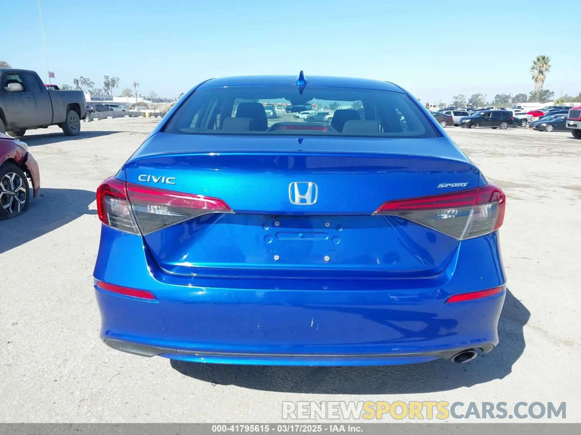 16 Photograph of a damaged car 2HGFE2F59NH544026 HONDA CIVIC 2022