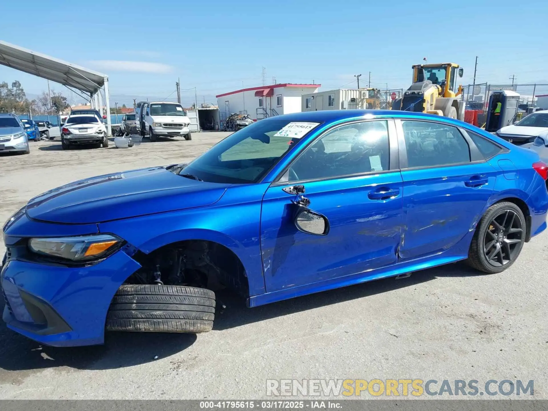 17 Photograph of a damaged car 2HGFE2F59NH544026 HONDA CIVIC 2022