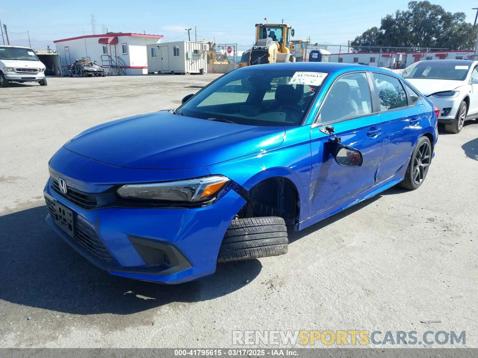 2 Photograph of a damaged car 2HGFE2F59NH544026 HONDA CIVIC 2022
