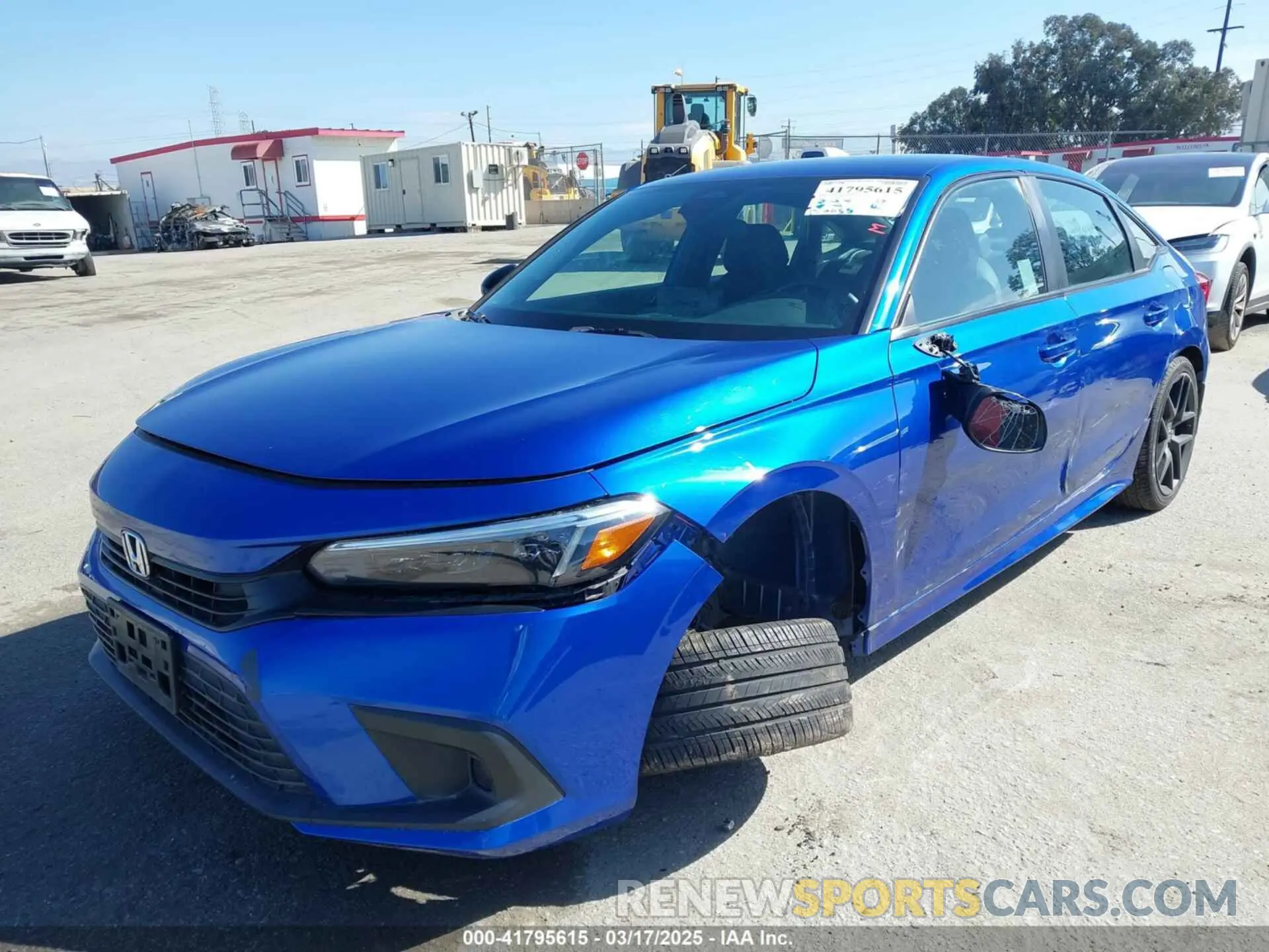 6 Photograph of a damaged car 2HGFE2F59NH544026 HONDA CIVIC 2022