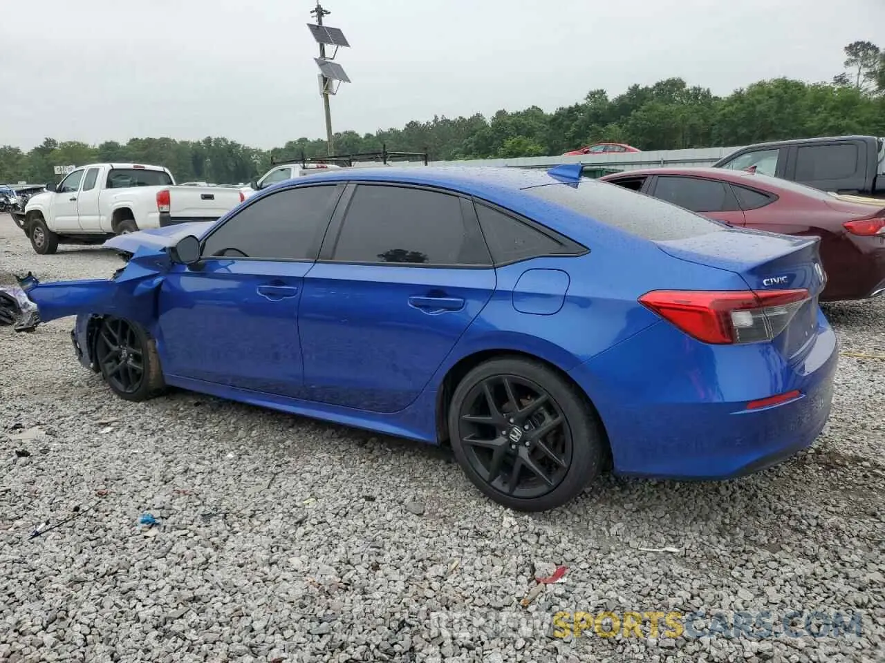 2 Photograph of a damaged car 2HGFE2F59NH548707 HONDA CIVIC 2022