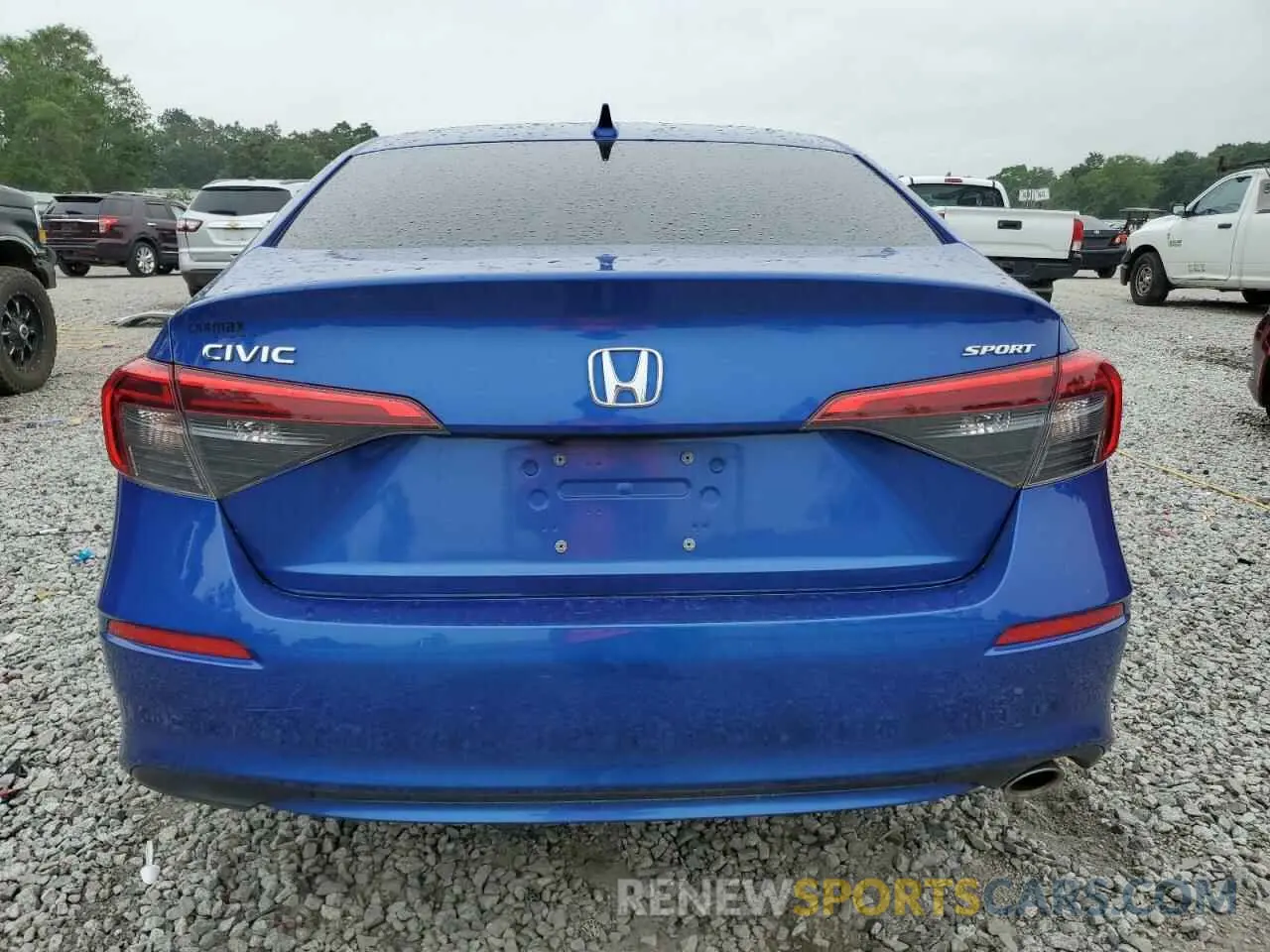 6 Photograph of a damaged car 2HGFE2F59NH548707 HONDA CIVIC 2022