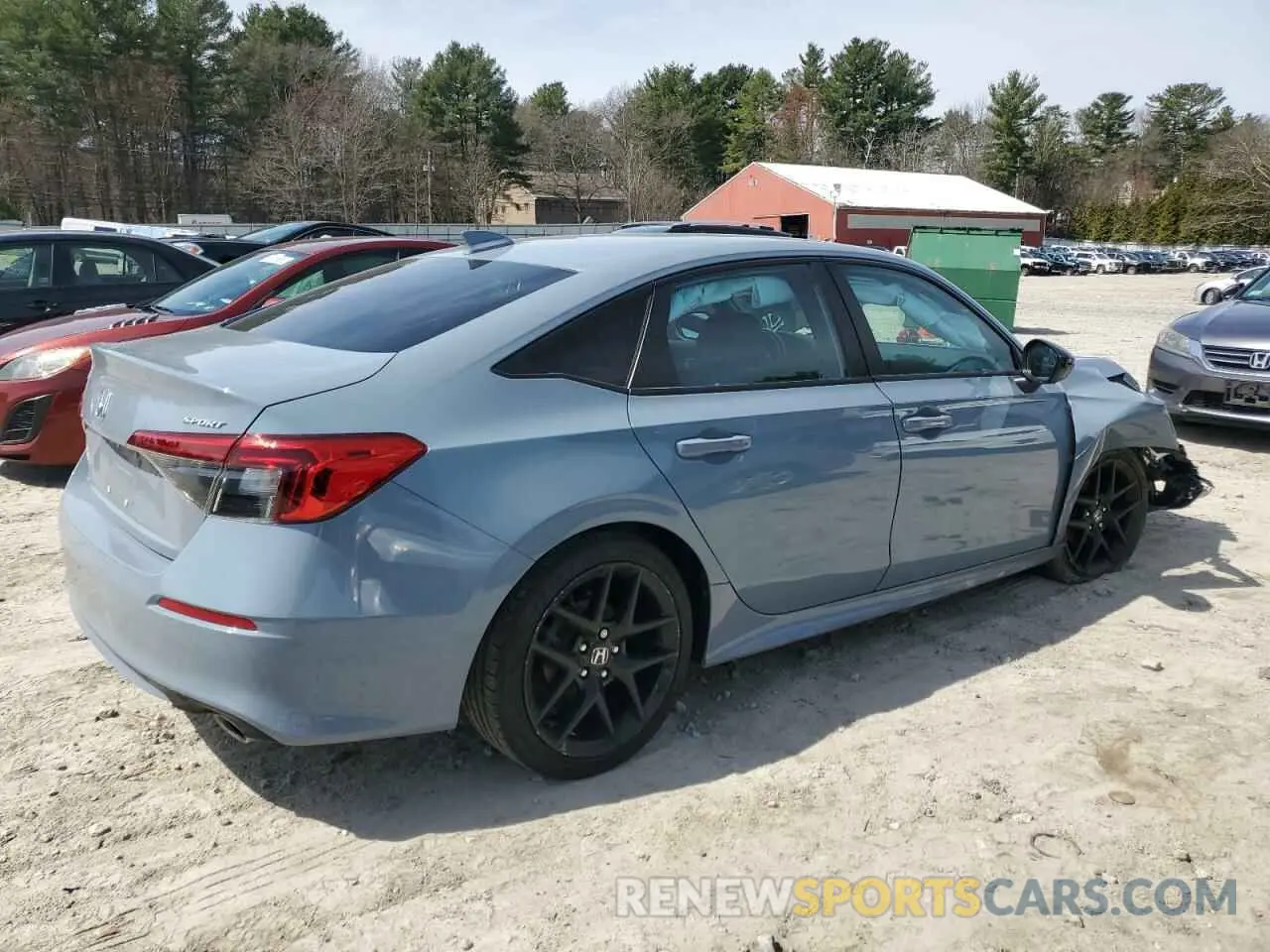 3 Photograph of a damaged car 2HGFE2F59NH559688 HONDA CIVIC 2022