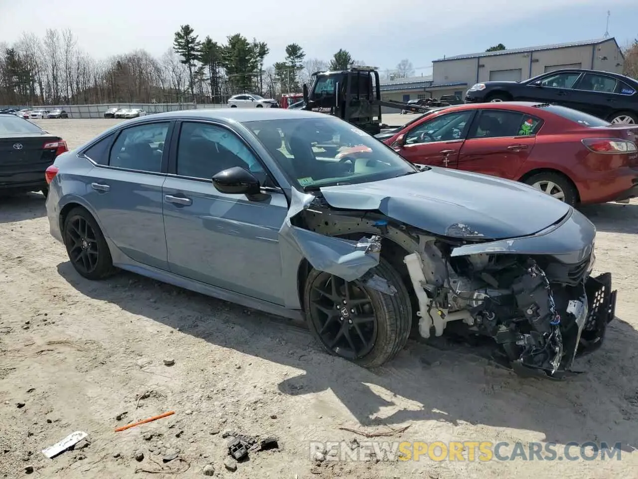 4 Photograph of a damaged car 2HGFE2F59NH559688 HONDA CIVIC 2022