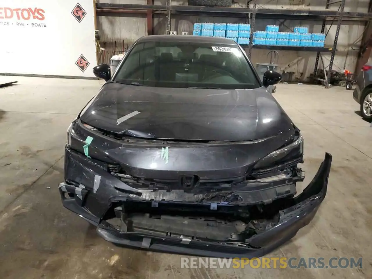 5 Photograph of a damaged car 2HGFE2F59NH560159 HONDA CIVIC 2022