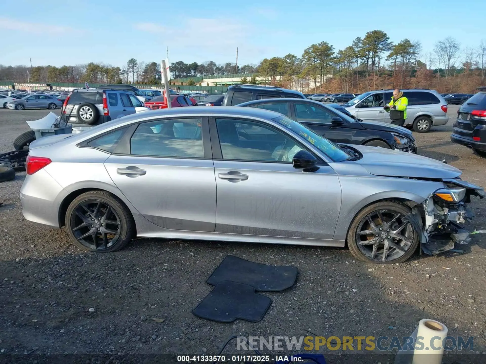 13 Photograph of a damaged car 2HGFE2F59NH568259 HONDA CIVIC 2022