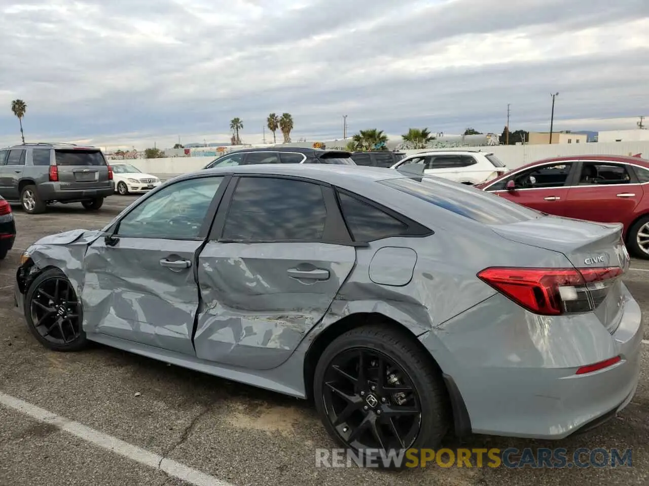 2 Photograph of a damaged car 2HGFE2F59NH571307 HONDA CIVIC 2022