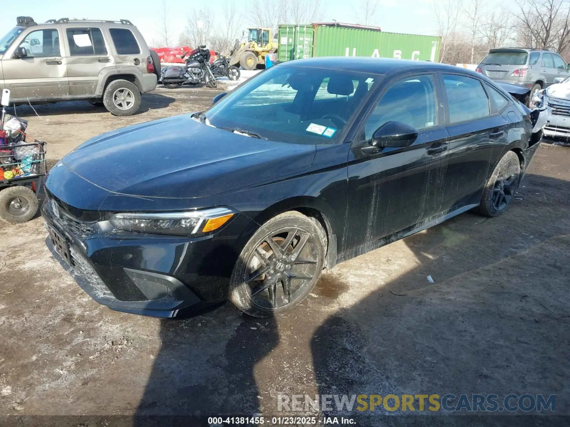 2 Photograph of a damaged car 2HGFE2F59NH571436 HONDA CIVIC 2022