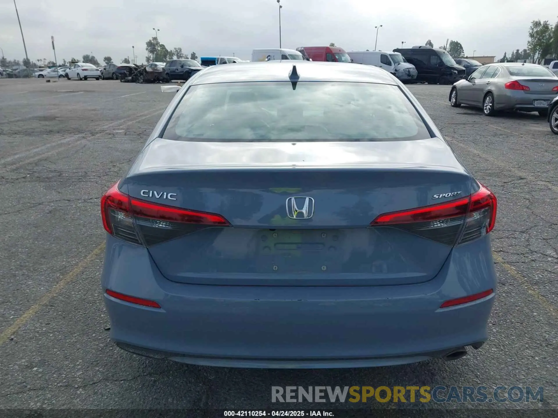 16 Photograph of a damaged car 2HGFE2F59NH576667 HONDA CIVIC 2022