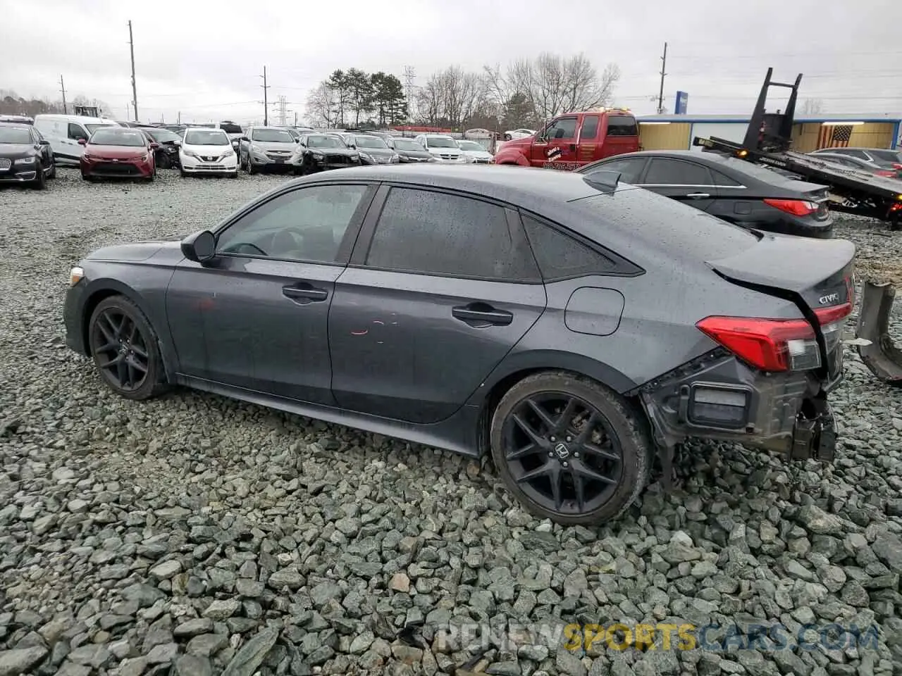 2 Photograph of a damaged car 2HGFE2F59NH585112 HONDA CIVIC 2022