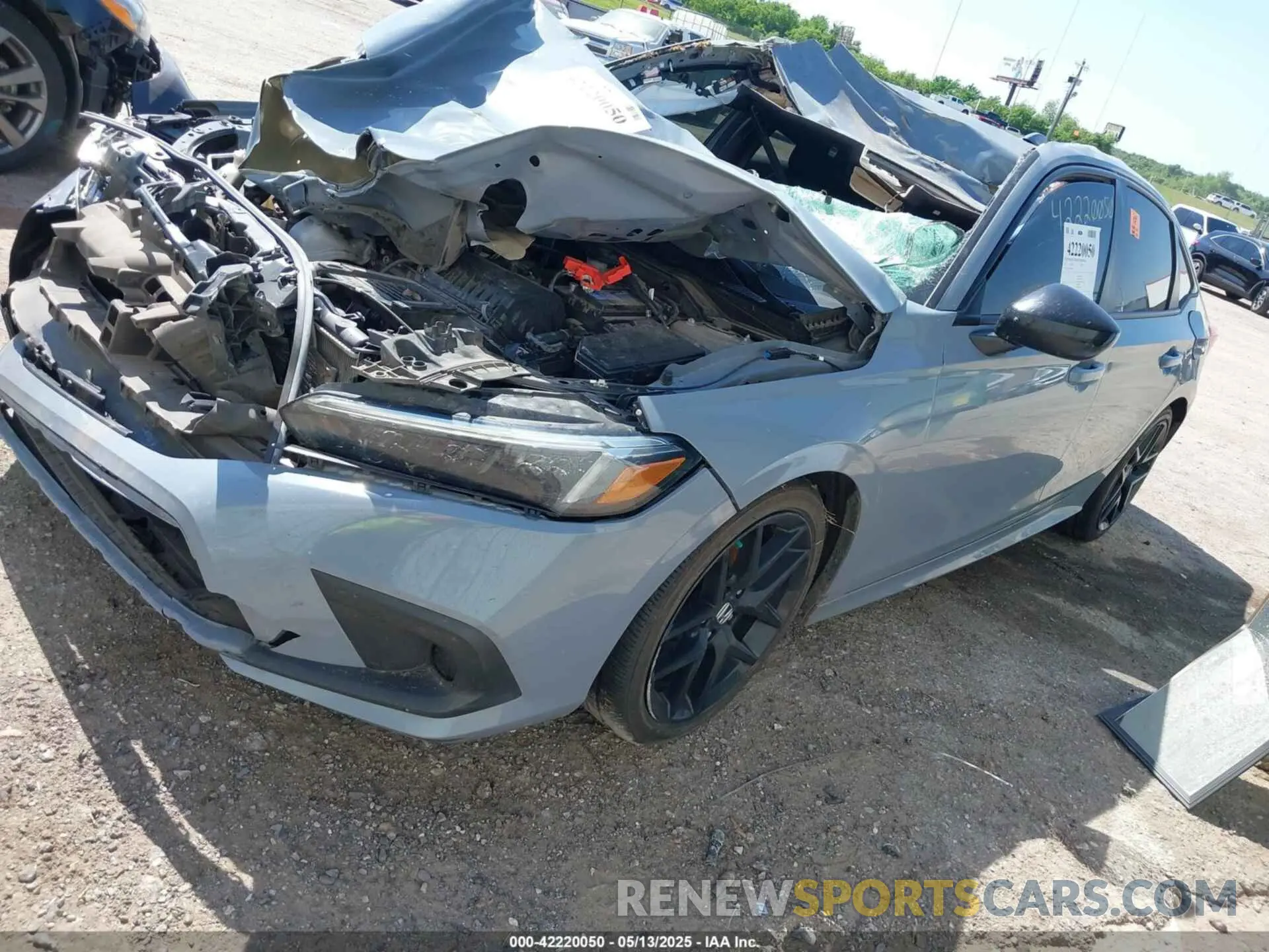 2 Photograph of a damaged car 2HGFE2F59NH585224 HONDA CIVIC 2022
