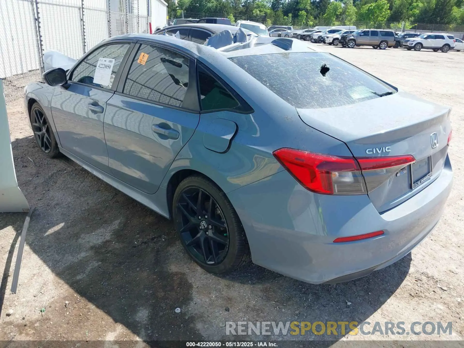 3 Photograph of a damaged car 2HGFE2F59NH585224 HONDA CIVIC 2022