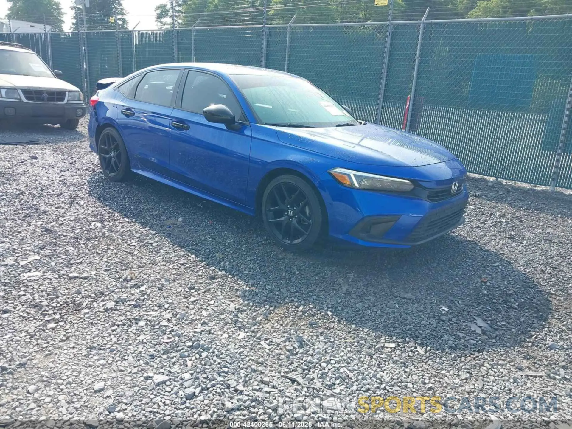 1 Photograph of a damaged car 2HGFE2F59NH589371 HONDA CIVIC 2022
