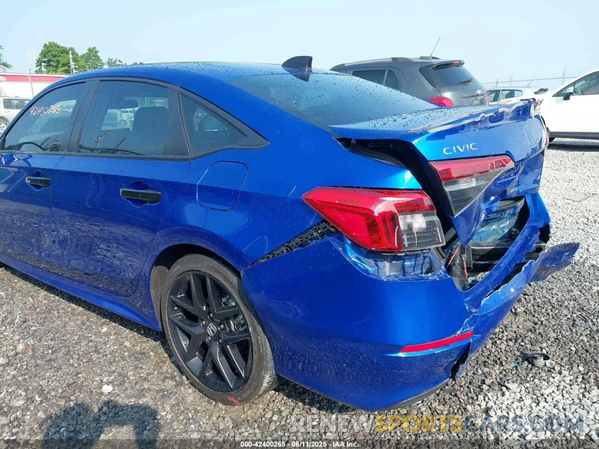17 Photograph of a damaged car 2HGFE2F59NH589371 HONDA CIVIC 2022