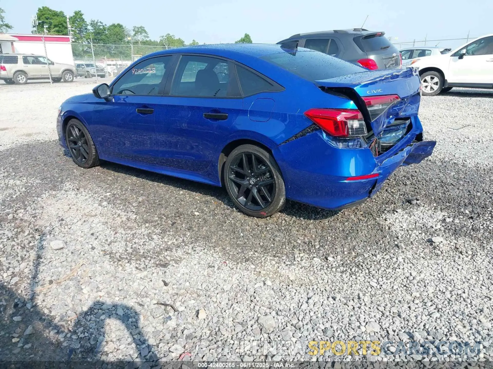 3 Photograph of a damaged car 2HGFE2F59NH589371 HONDA CIVIC 2022