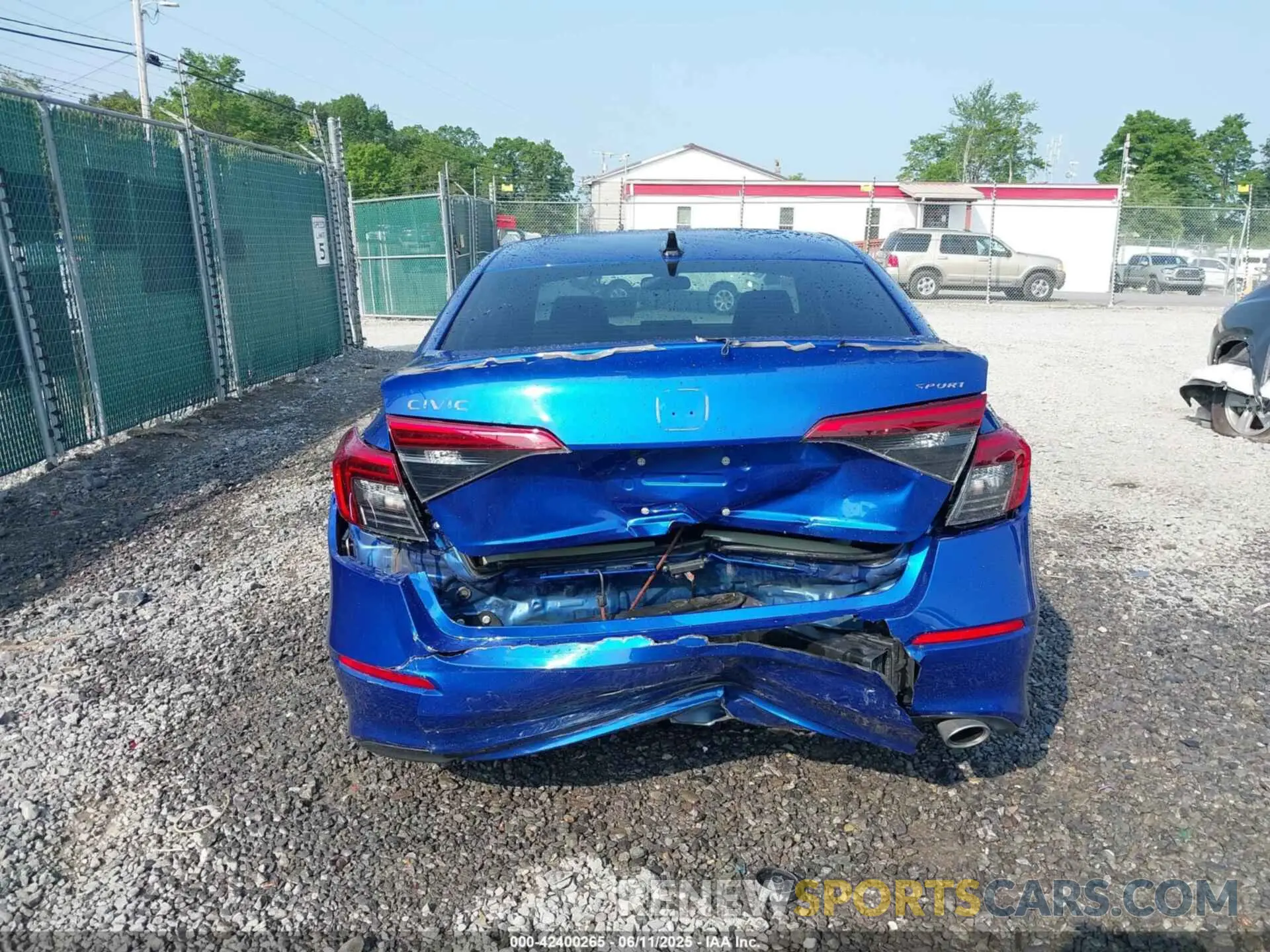 6 Photograph of a damaged car 2HGFE2F59NH589371 HONDA CIVIC 2022