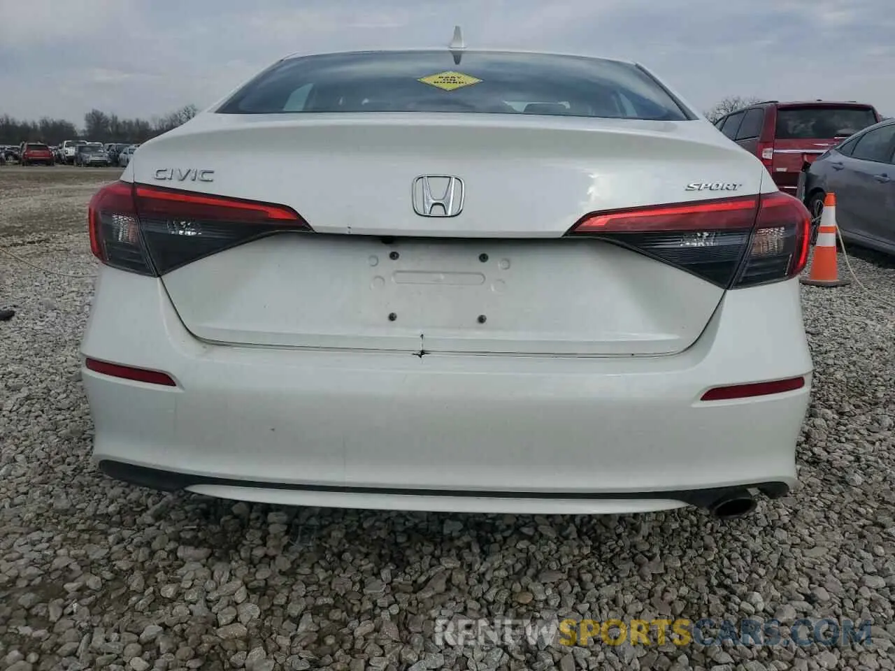6 Photograph of a damaged car 2HGFE2F59NH591427 HONDA CIVIC 2022